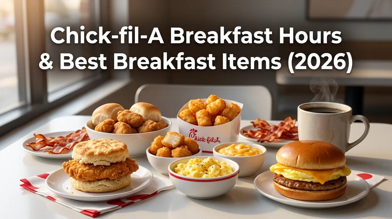 Chick-fil-A Breakfast Hours & Best Breakfast Items